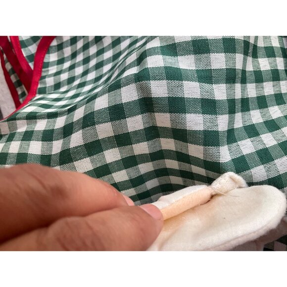 Collections Etc Set Lot Of 7 Christmas Santa Felt 3D Placemats and Napkins*Read - Picture 5 of 12